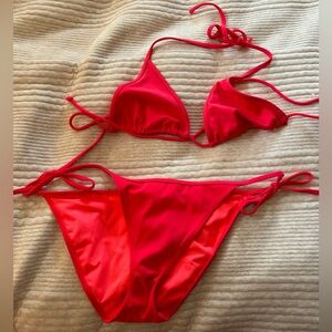 Victoria’s Secret string bikini pink size M